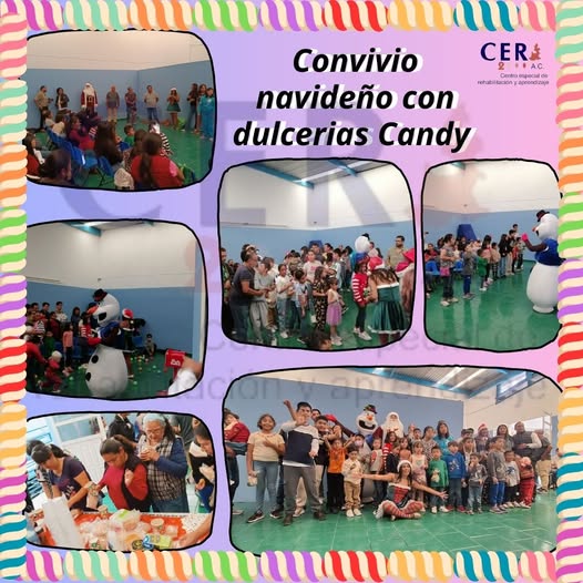 Convivio con dulcerias Candy Cera Puebla 2000