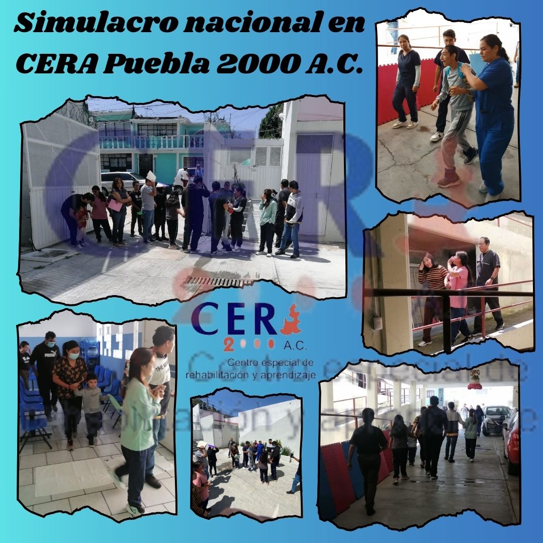 Simulacro Nacional Cera Puebla 2000